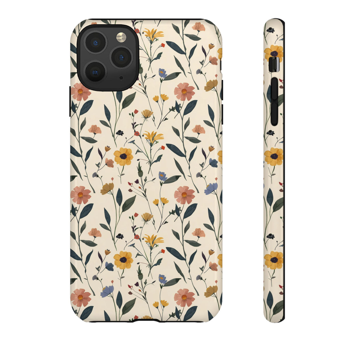 Flower-Themed Phone Case – Elegant Protection with a Floral Twist 2