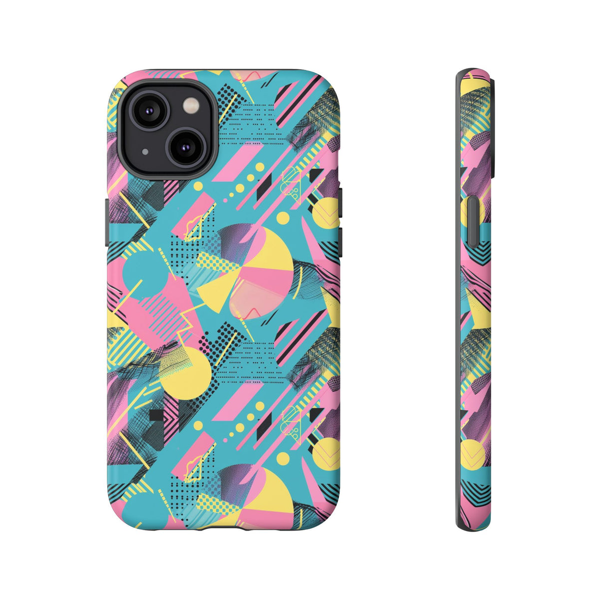 Retro 80s Seamless Phone Case – Vintage Style Meets Modern Protection 083