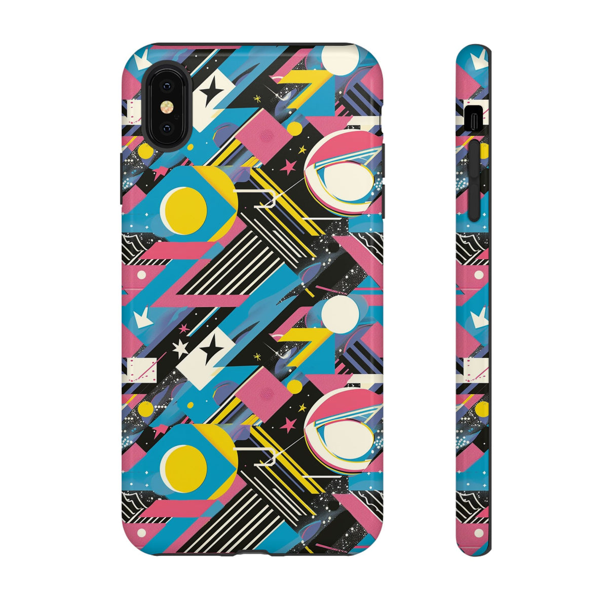 Retro 80s Seamless Phone Case – Vintage Style Meets Modern Protection 162