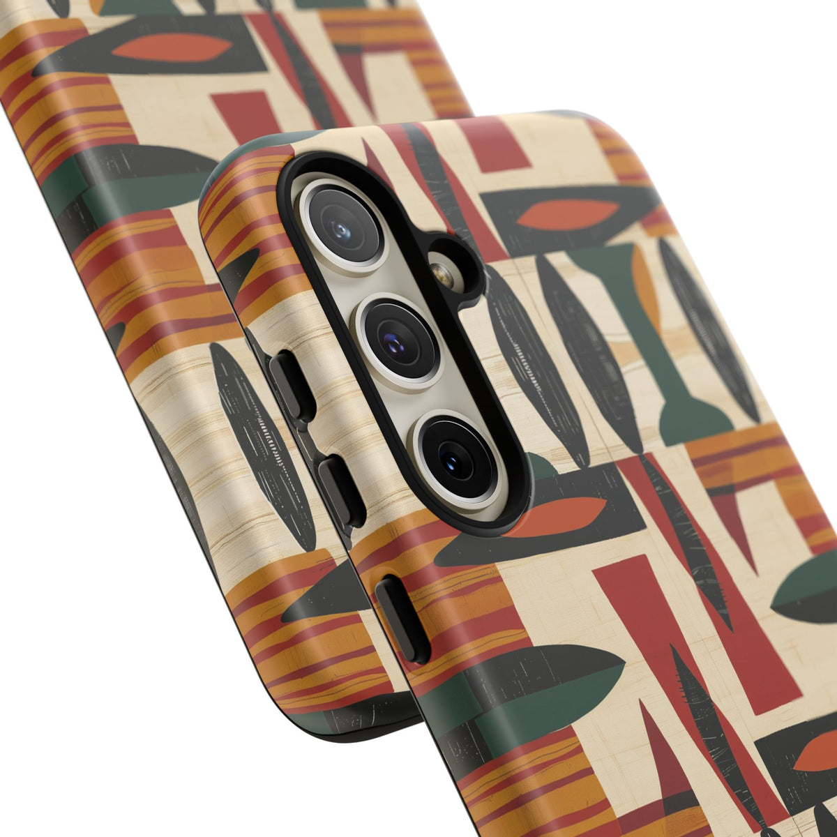 Stylish African Pattern Phone Case – Unique and Vibrant Protection 196