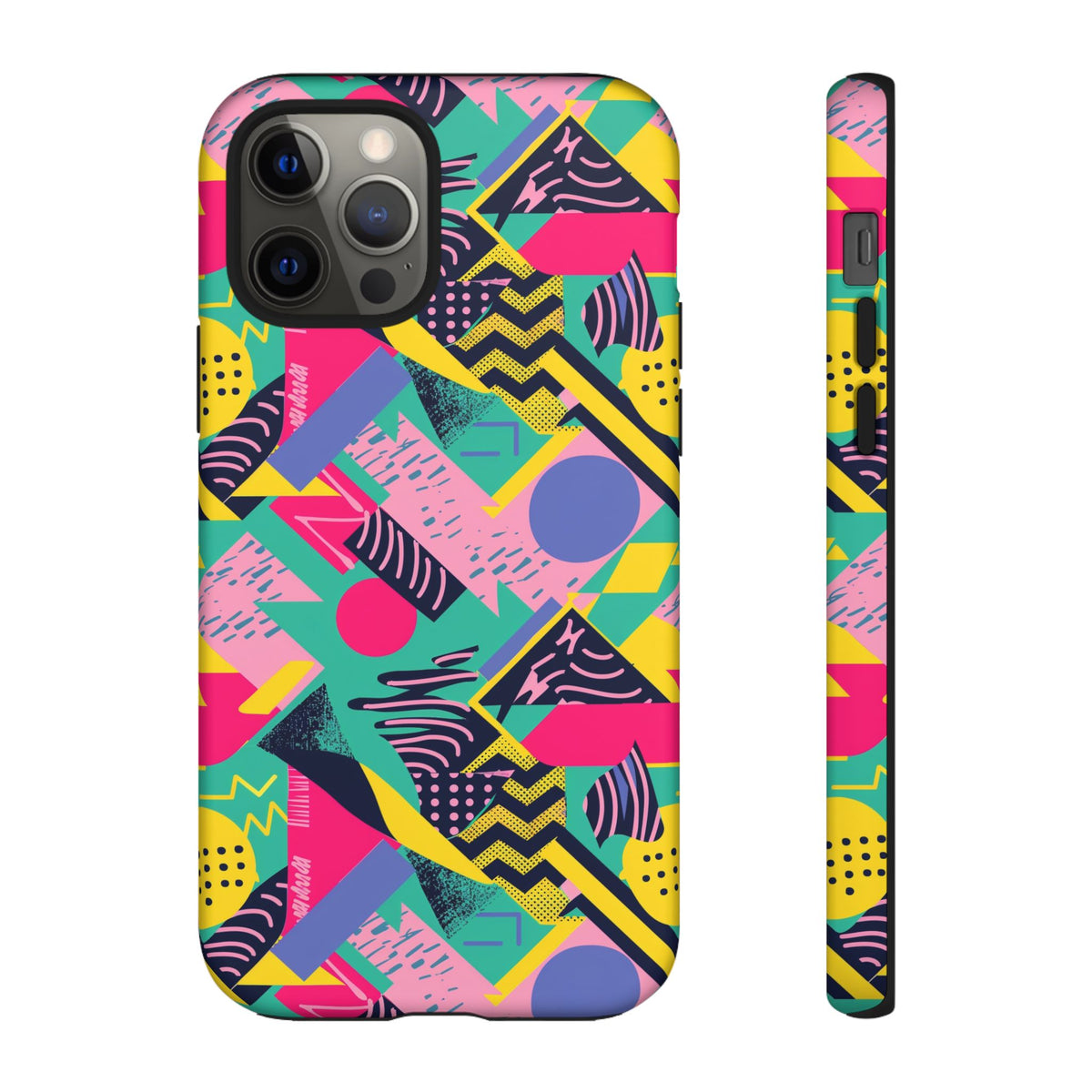 Retro 80s Seamless Phone Case – Vintage Style Meets Modern Protection 078