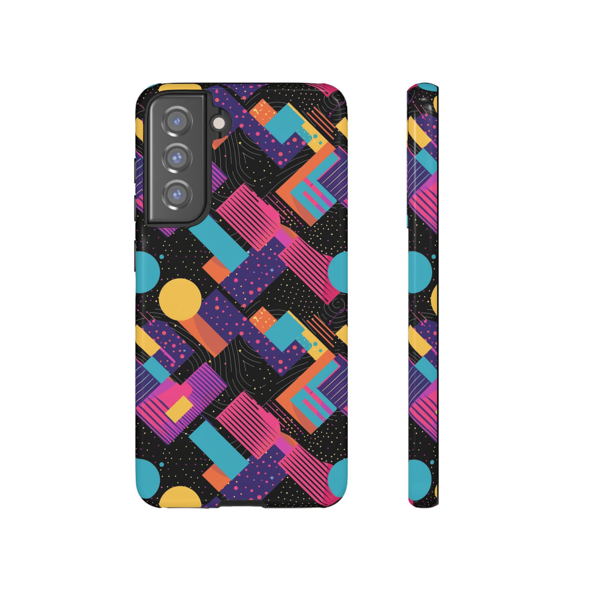 Retro 80s Seamless Phone Case – Vintage Style Meets Modern Protection 088