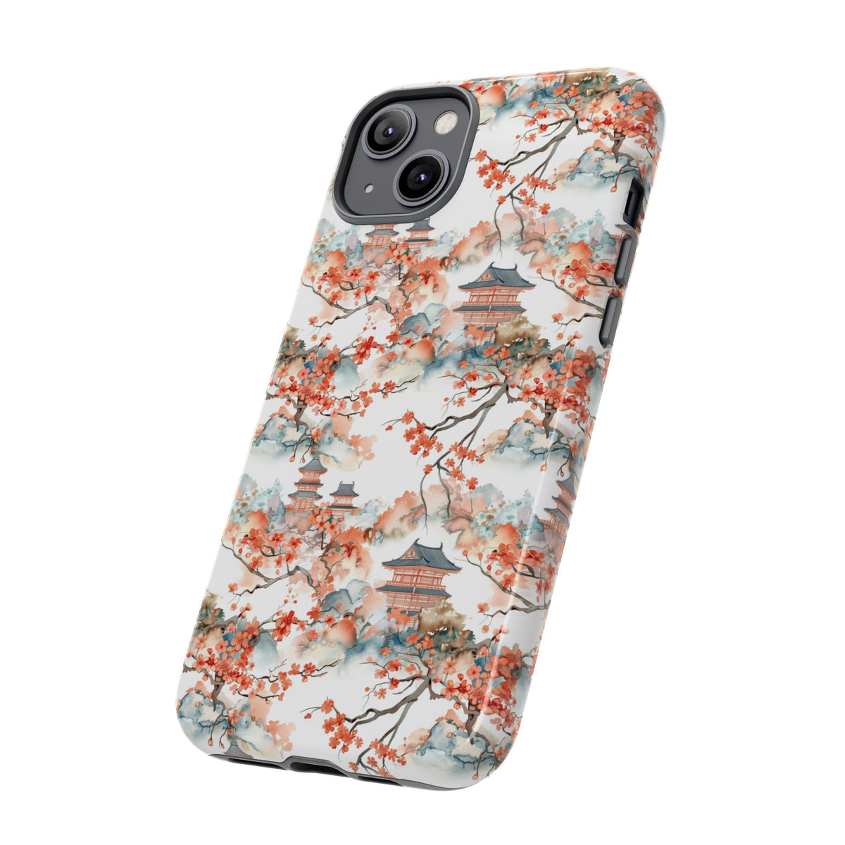 Japanese Pattern Phone Case – Elegant & Timeless Design for Your Phone 019