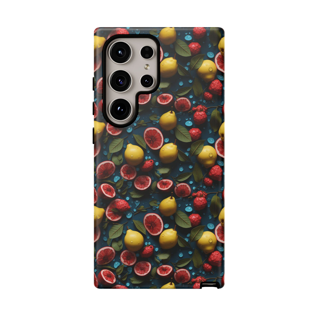 Fruit Pattern Phone Case – Vibrant & Fun Design for Your Smartphone 972