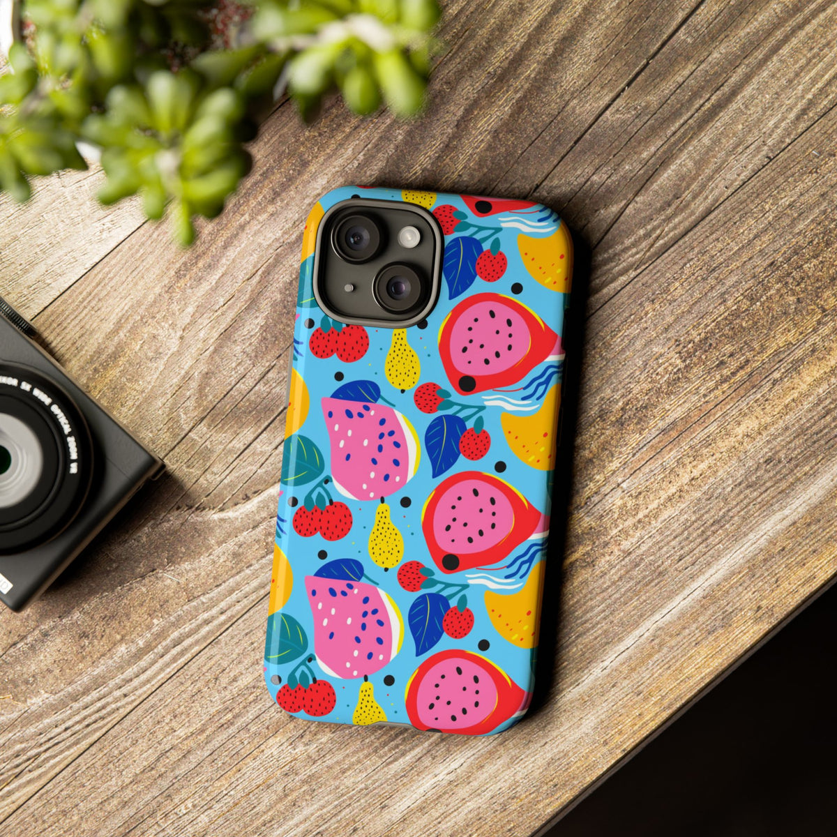 Fruit Pattern Phone Case – Vibrant & Fun Design for Your Smartphone 945