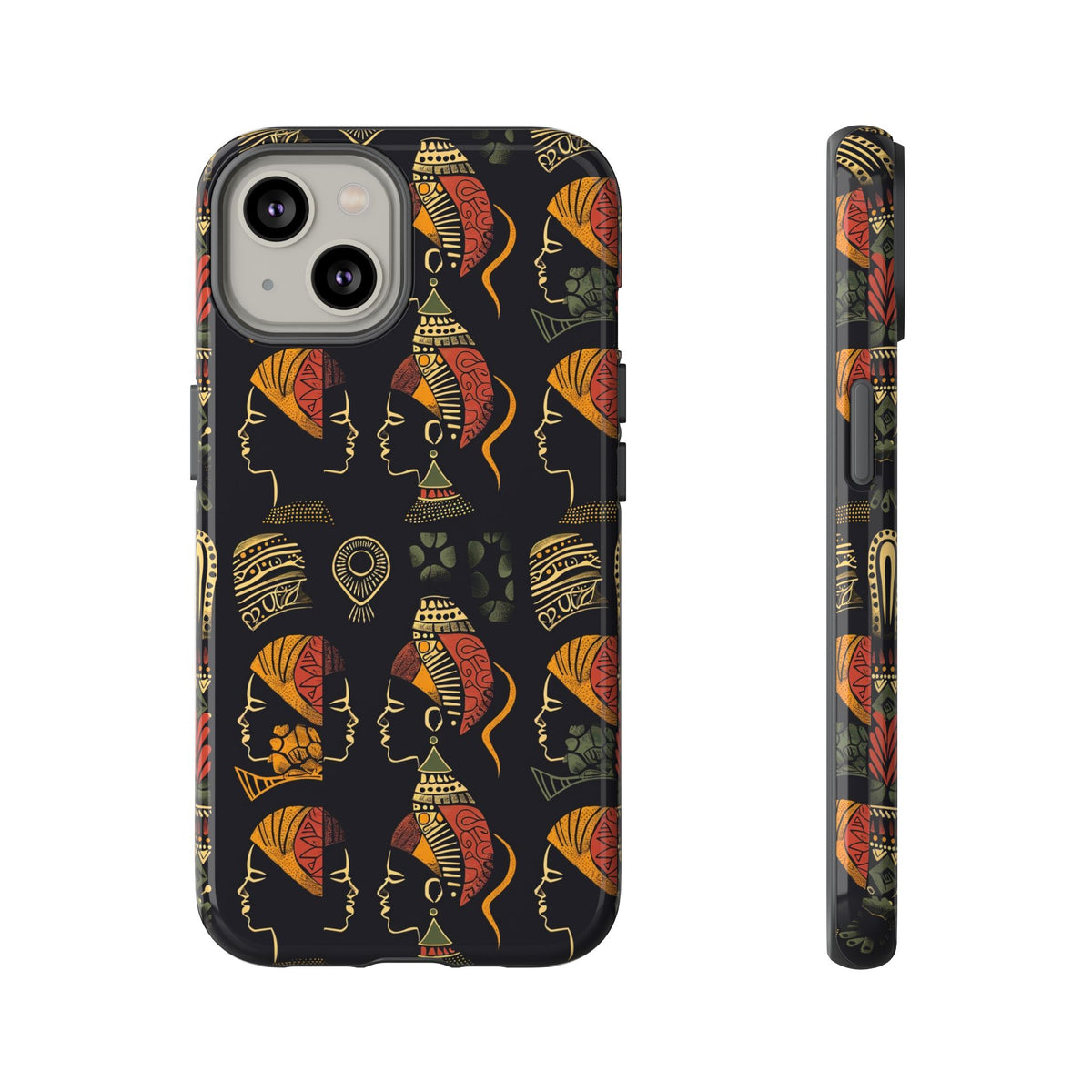 Stylish African Pattern Phone Case – Unique and Vibrant Protection 244