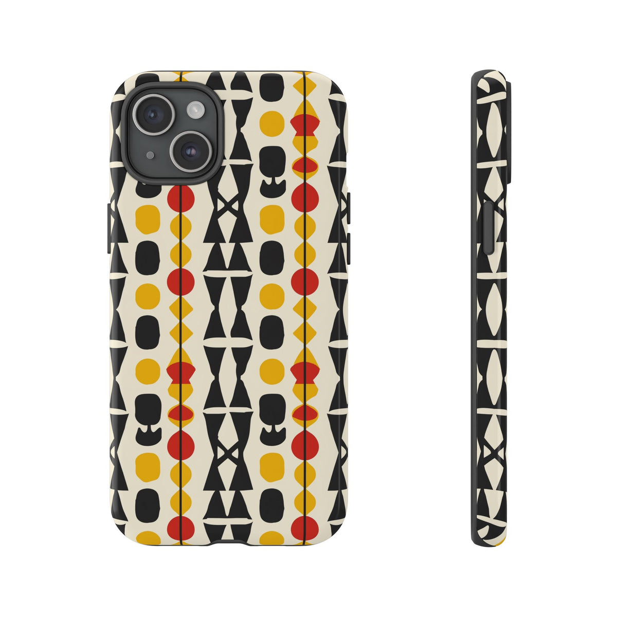 Stylish African Pattern Phone Case – Unique and Vibrant Protection 194