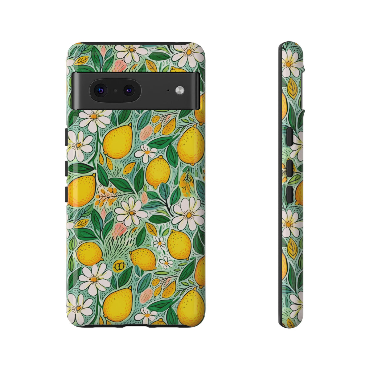 Cute Summer Lemons Phone Case – Refreshing Citrus Design for Your Phone 3