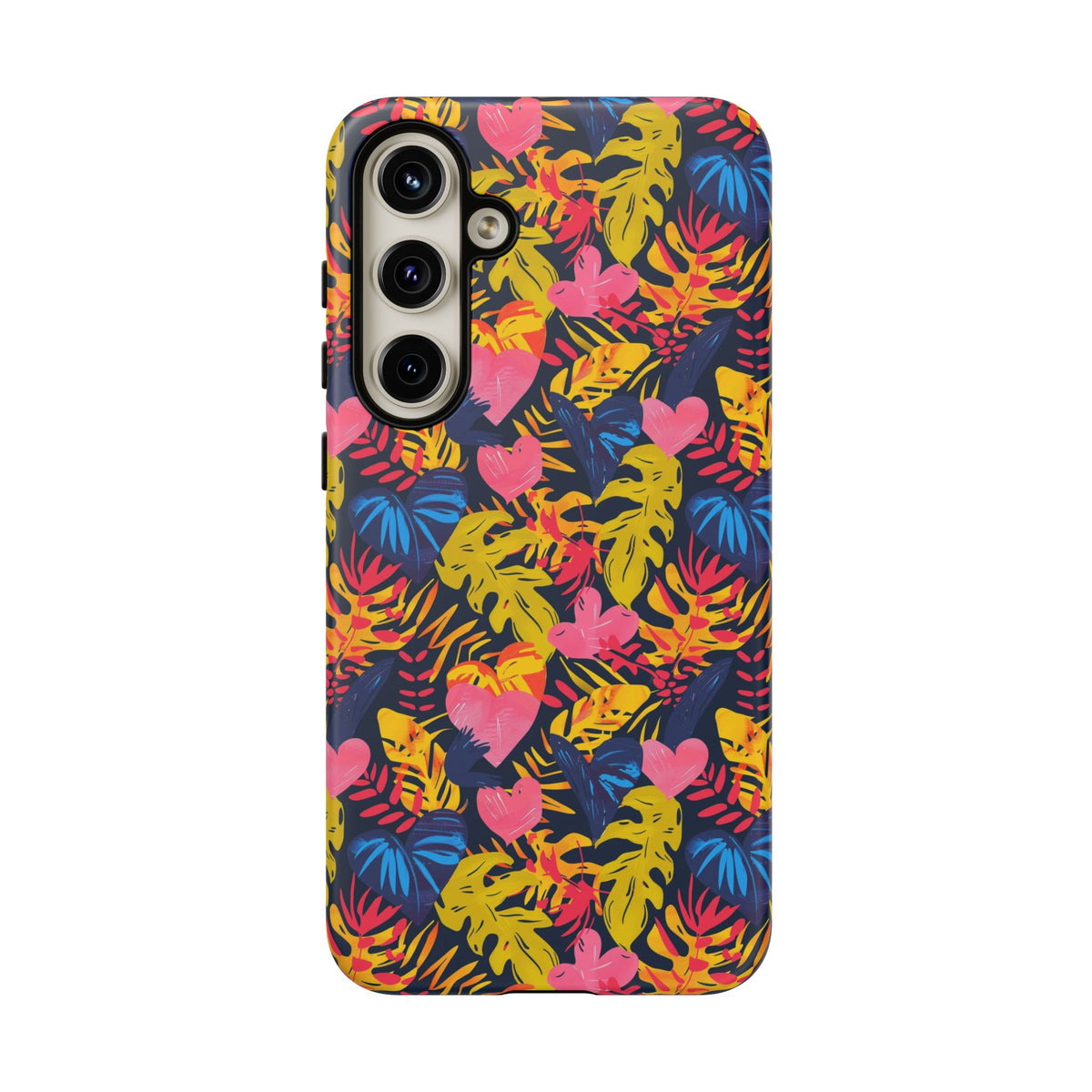 Heart Pattern Phone Case – Stylish & Loving Design for Your Device 360