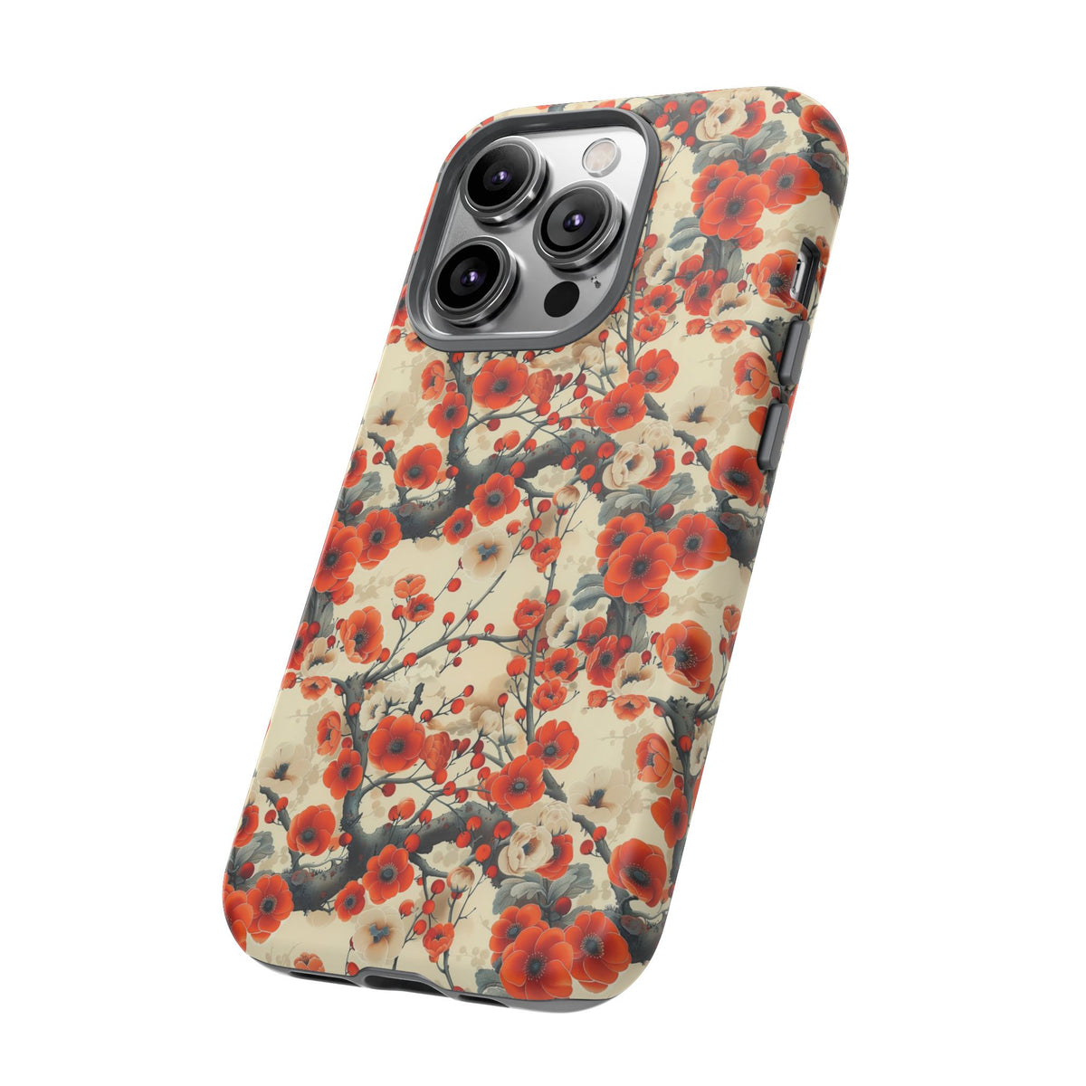 Japanese Pattern Phone Case – Elegant & Timeless Design for Your Phone 084