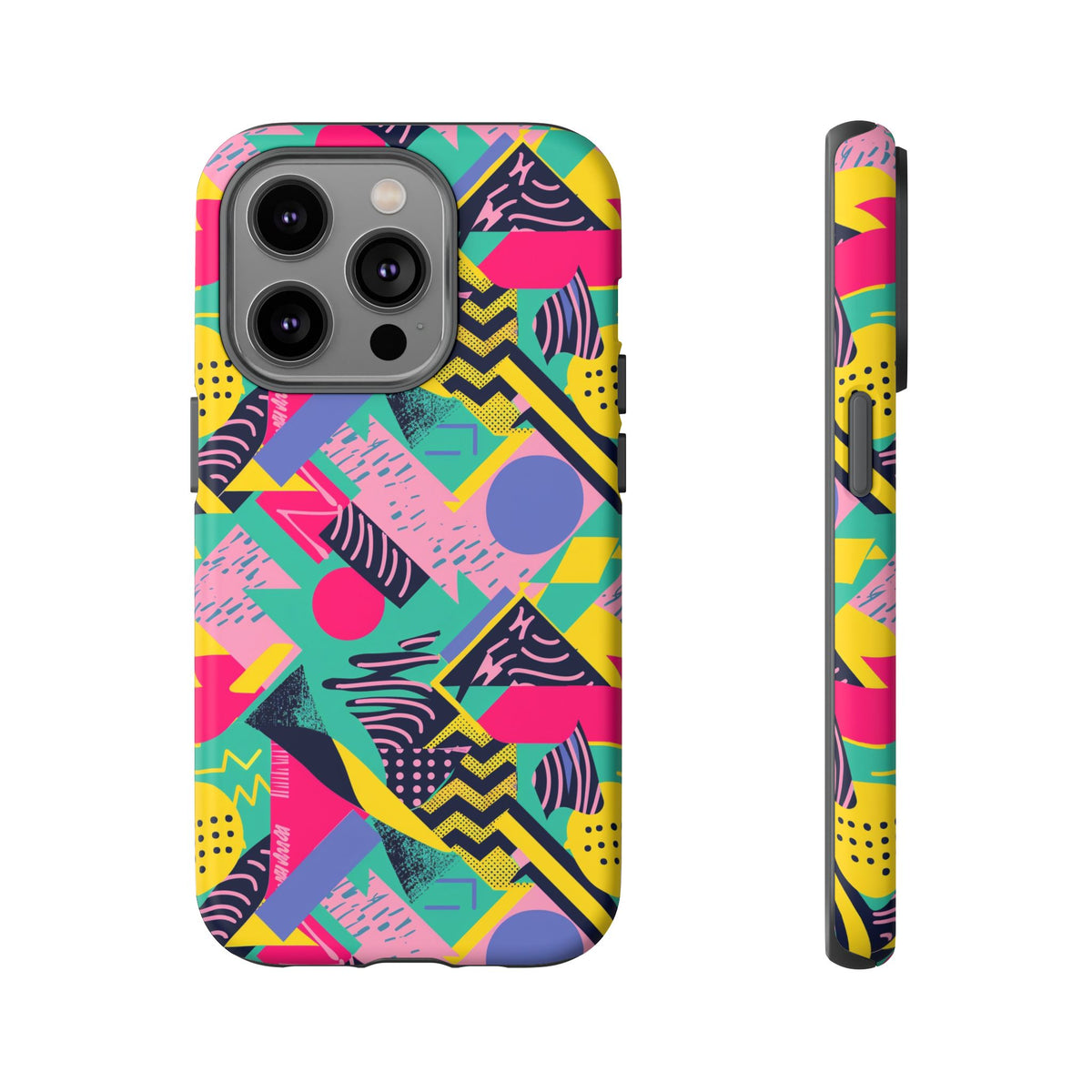 Retro 80s Seamless Phone Case – Vintage Style Meets Modern Protection 078