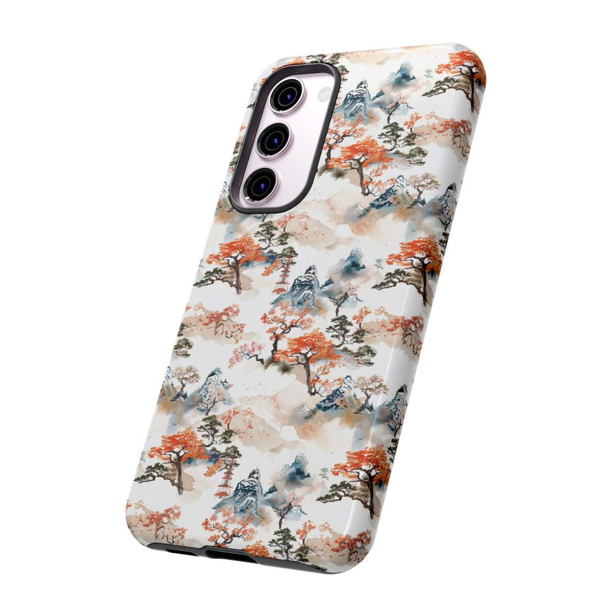 Japanese Pattern Phone Case – Elegant & Timeless Design for Your Phone 506