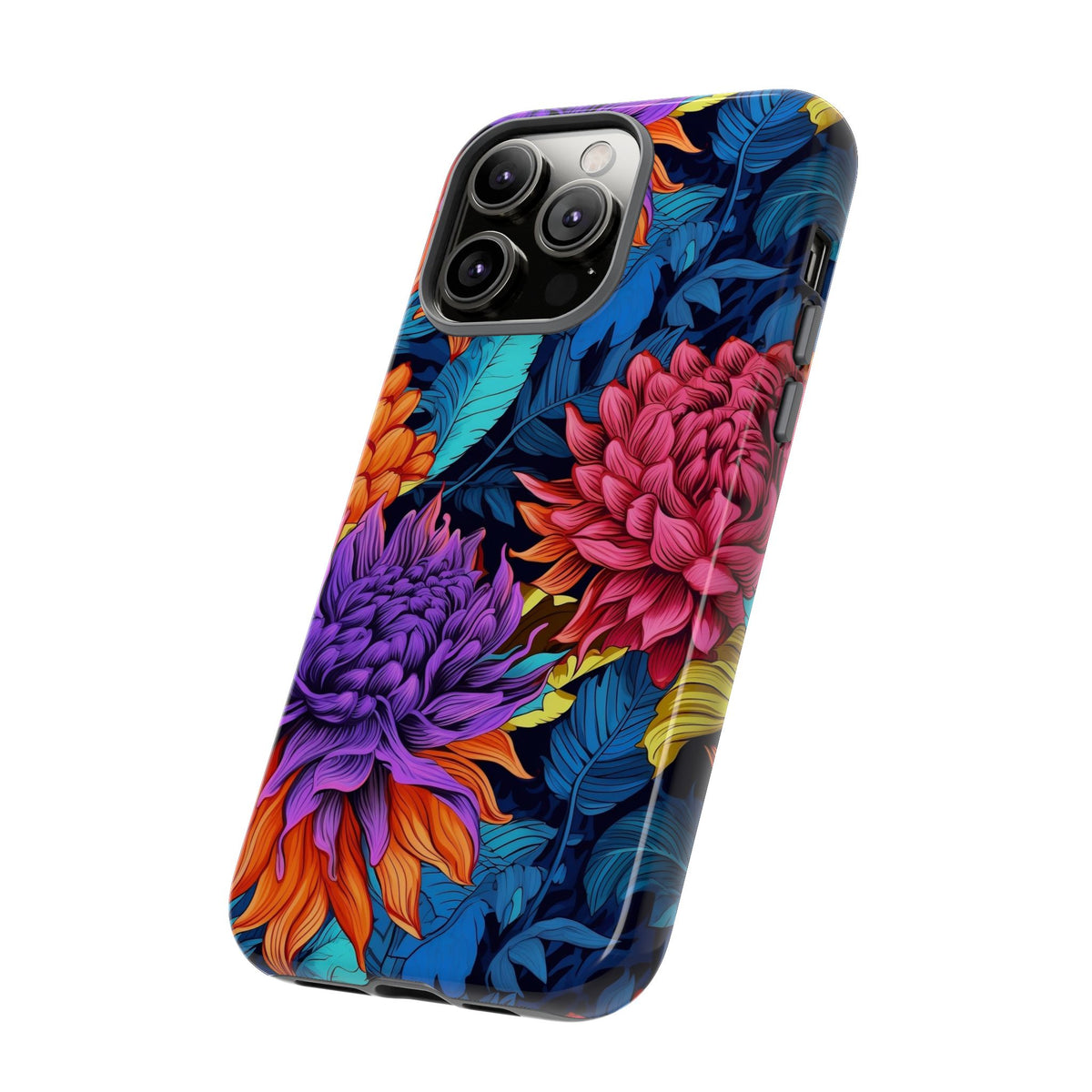 Flower-Themed Phone Case – Elegant Protection with a Floral Twist 21