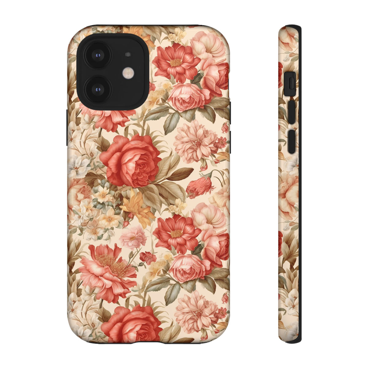 Antique Garden Botanical Phone Case - Vintage Botanical Phone Cover