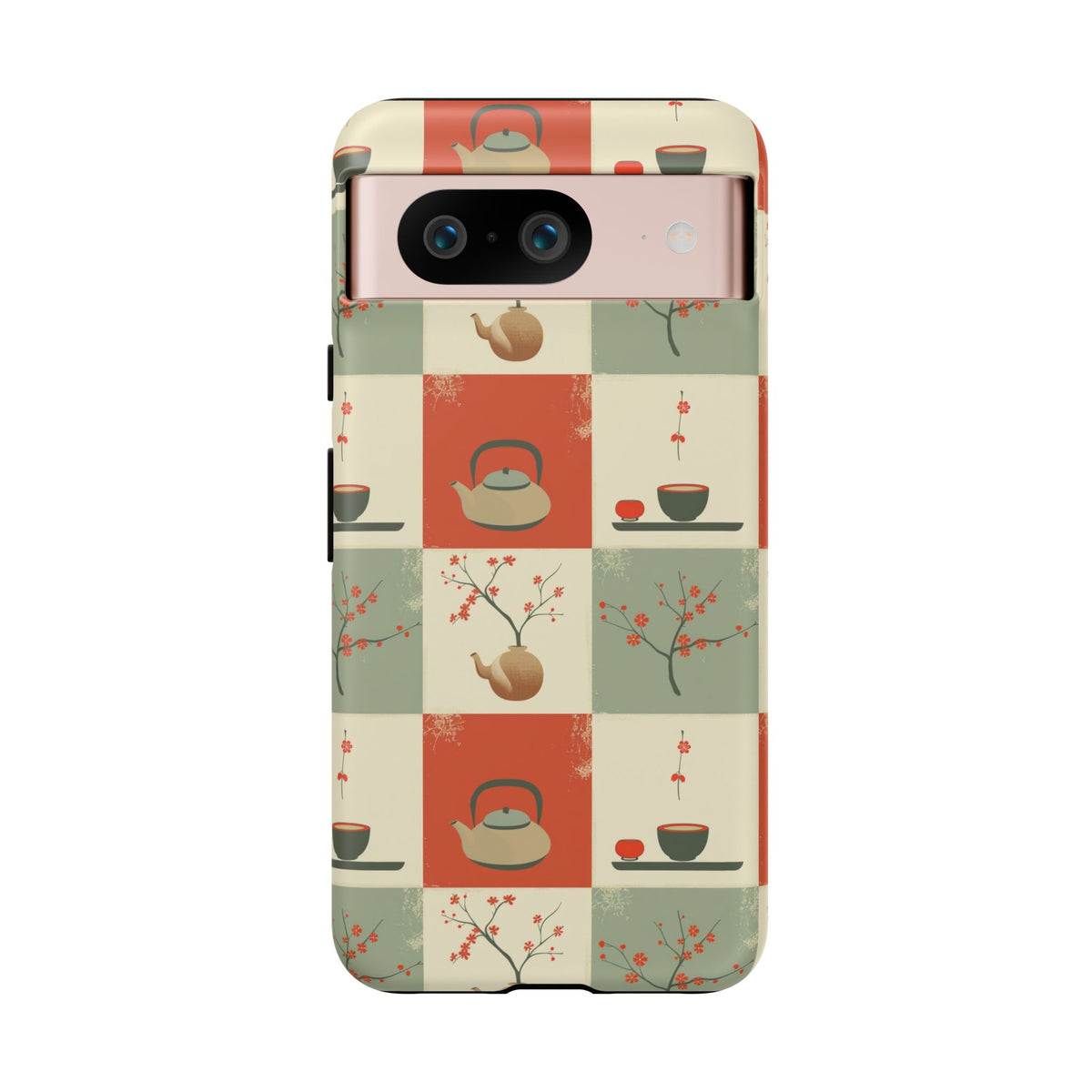 Japanese Pattern Phone Case – Elegant & Timeless Design for Your Phone 505