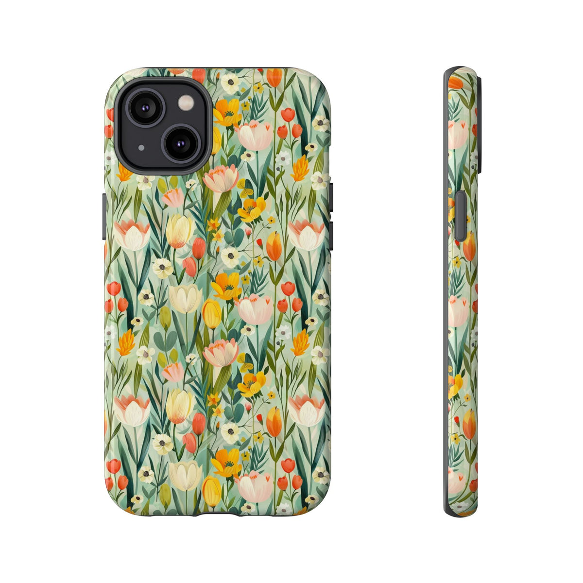 Spring Pattern Phone Case – Fresh & Vibrant Design for Your Phone 396