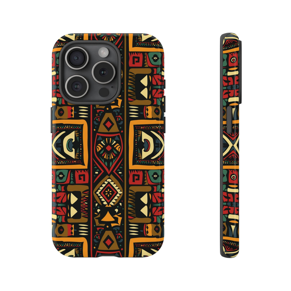 Stylish African Pattern Phone Case – Unique and Vibrant Protection 164