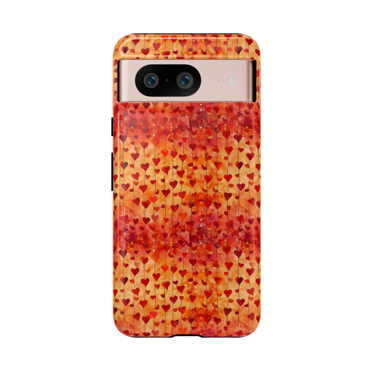 Heart Pattern Phone Case – Stylish & Loving Design for Your Device 827