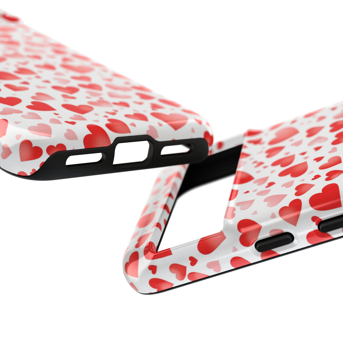 Heart Pattern Phone Case – Stylish & Loving Design for Your Device 231