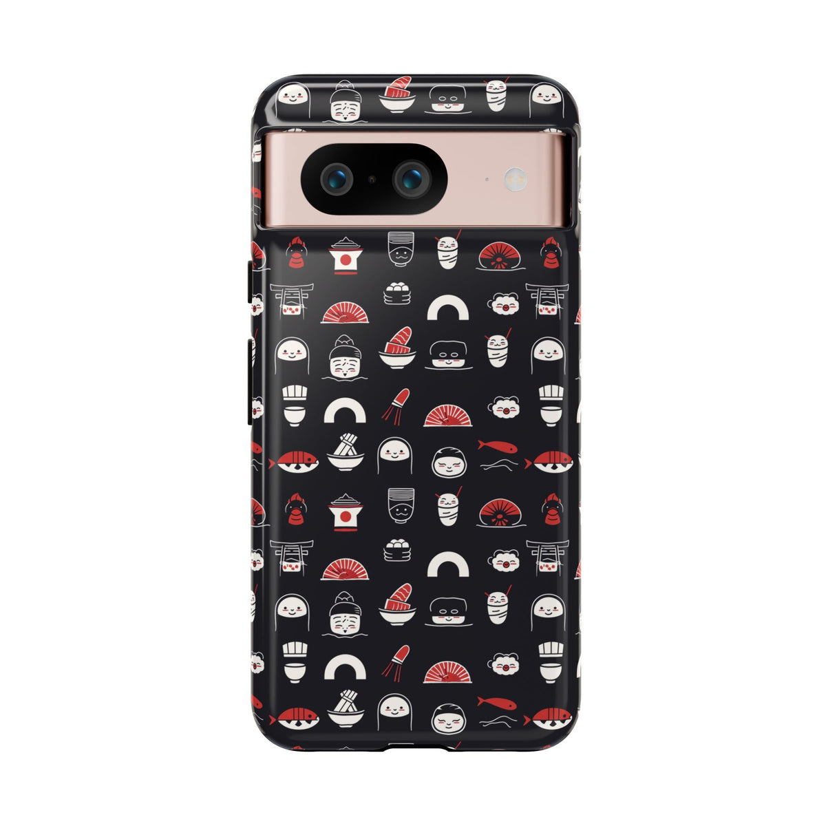 Japanese Pattern Phone Case – Elegant & Timeless Design for Your Phone 456