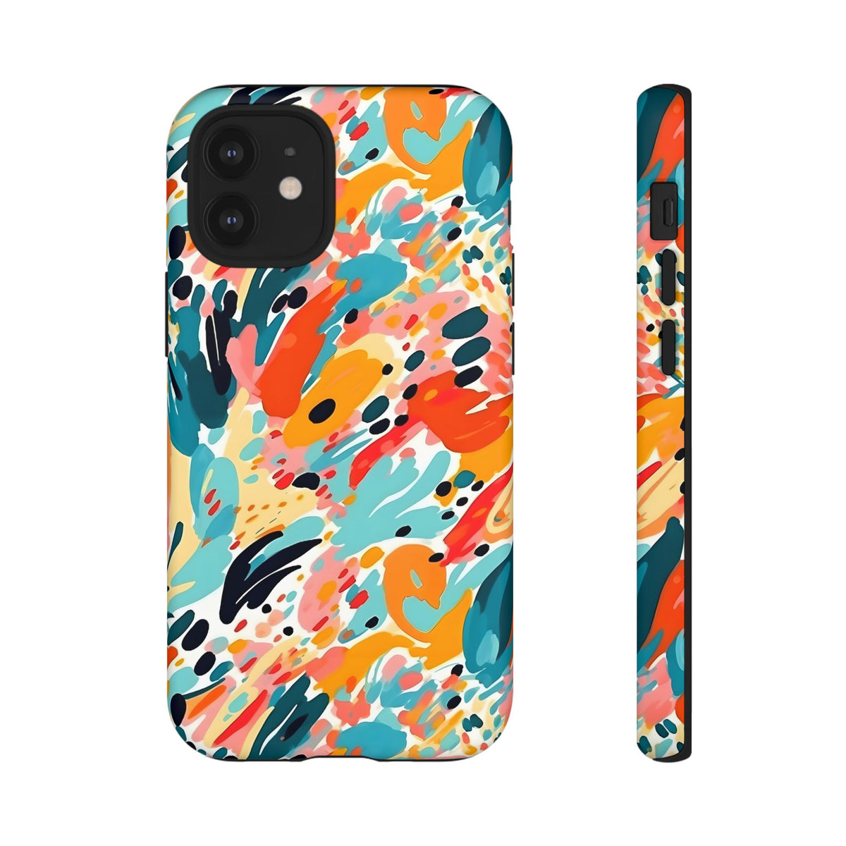 Abstract Painting Design Phone Case – Modern Art-Inspired Phone Cover 7