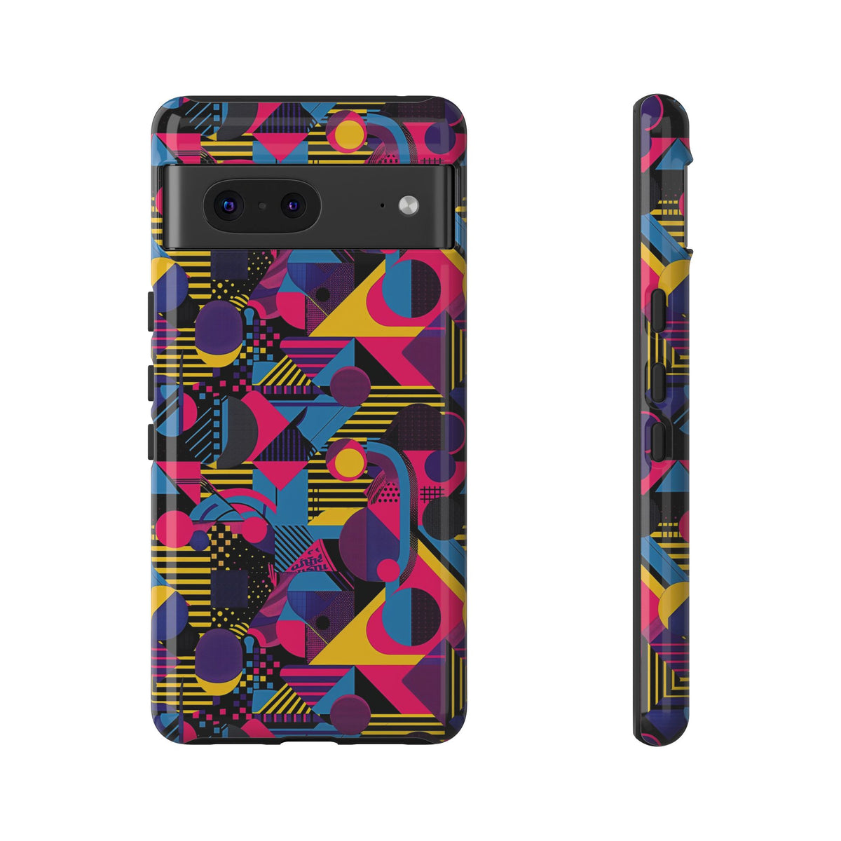 Retro 80s Seamless Phone Case – Vintage Style Meets Modern Protection 085