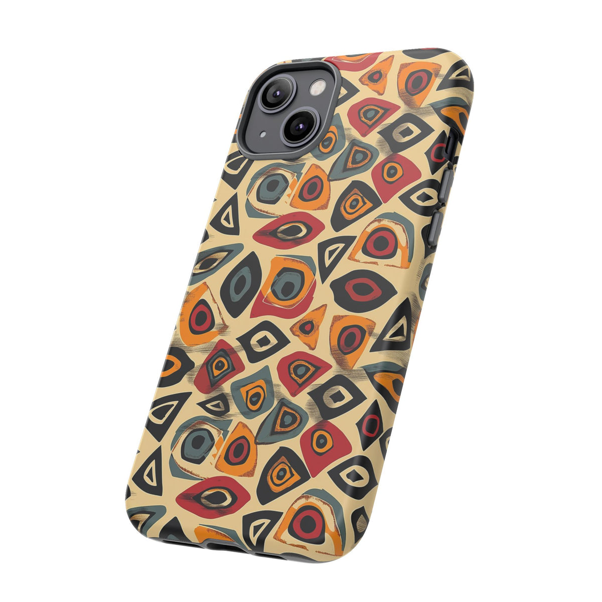 Stylish African Pattern Phone Case – Unique and Vibrant Protection 167