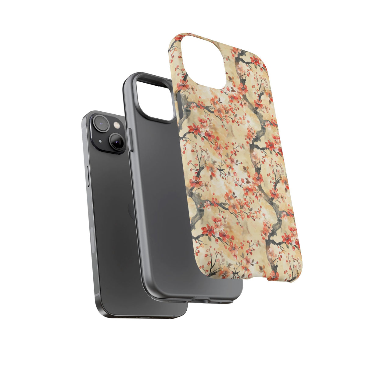 Japanese Pattern Phone Case – Elegant & Timeless Design for Your Phone 007