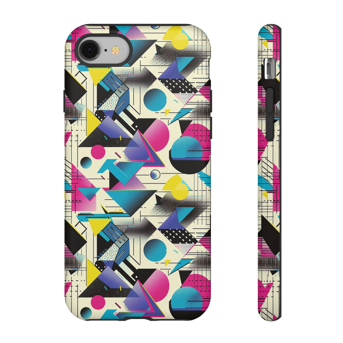 Retro 80s Seamless Phone Case – Vintage Style Meets Modern Protection 202