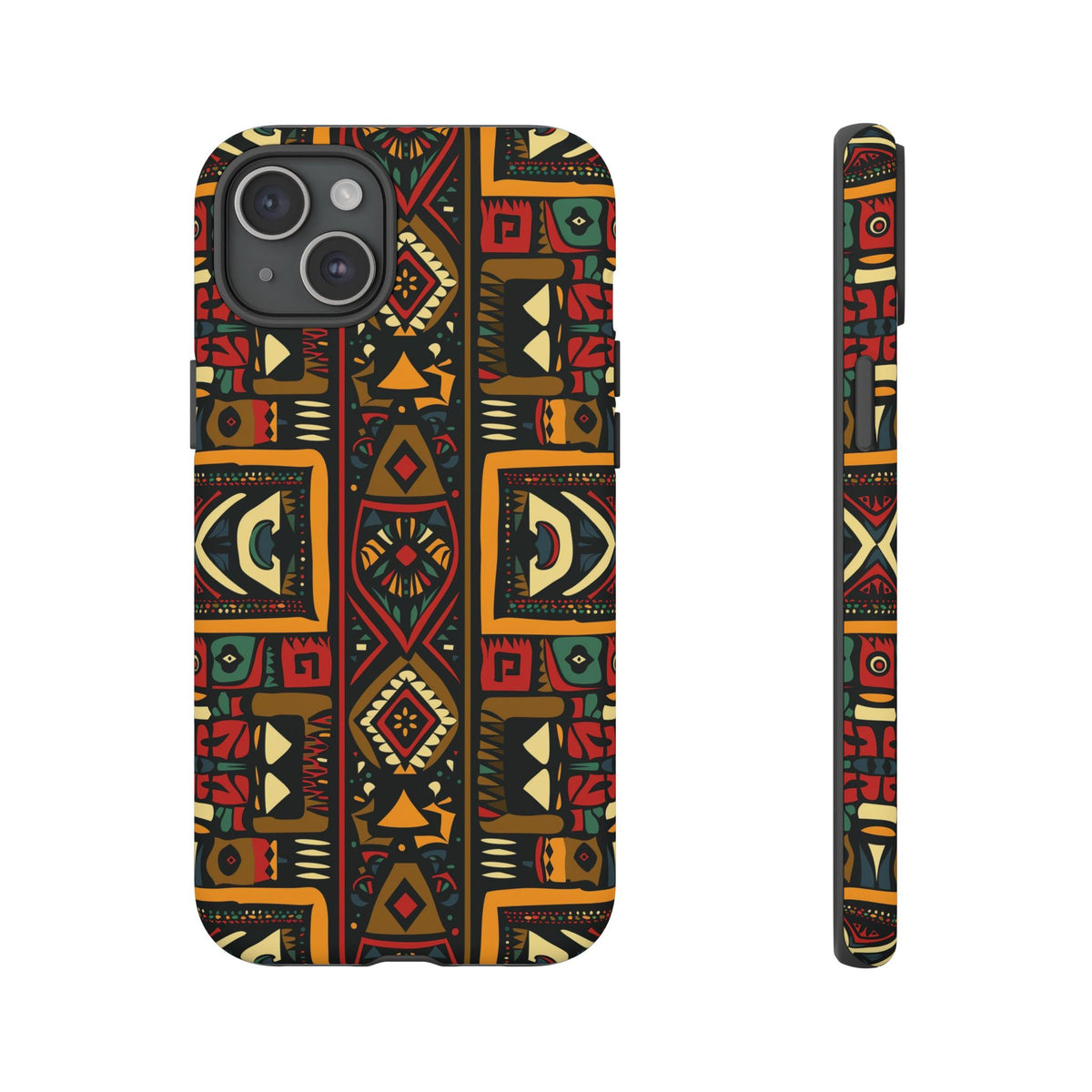 Stylish African Pattern Phone Case – Unique and Vibrant Protection 164