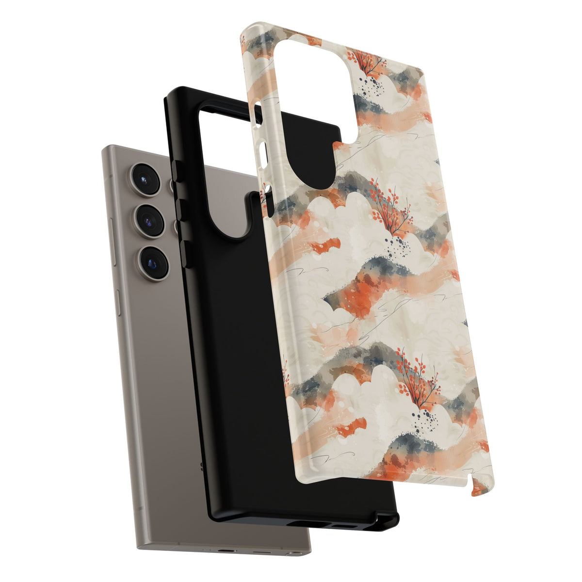 Japanese Pattern Phone Case – Elegant & Timeless Design for Your Phone 017