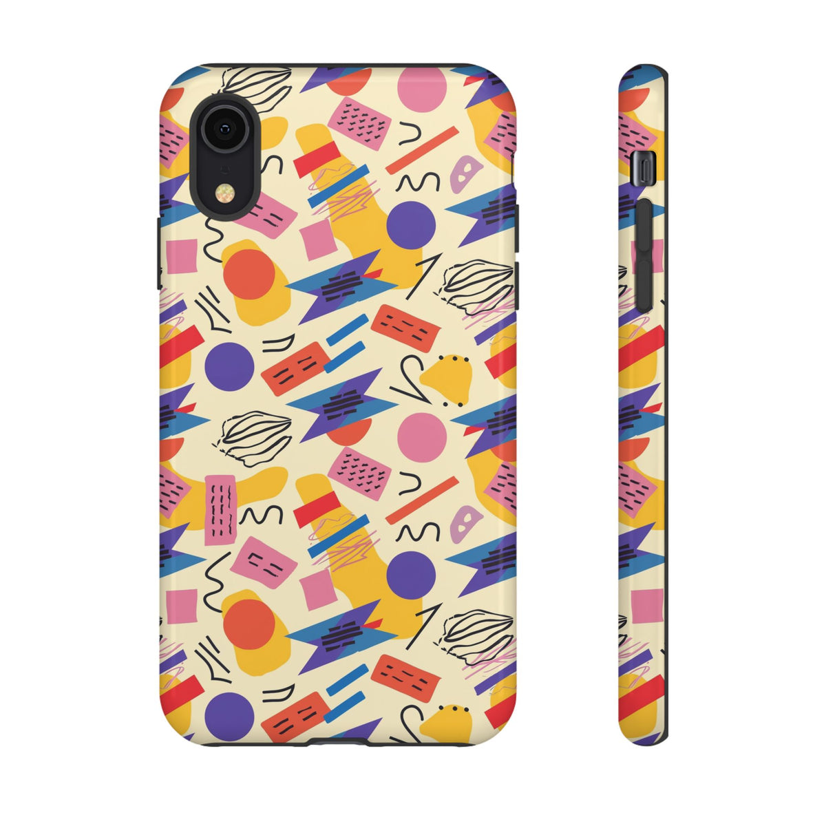 90s Themed Seamless Pattern Phone Case – Embrace Retro Style and Protection 270