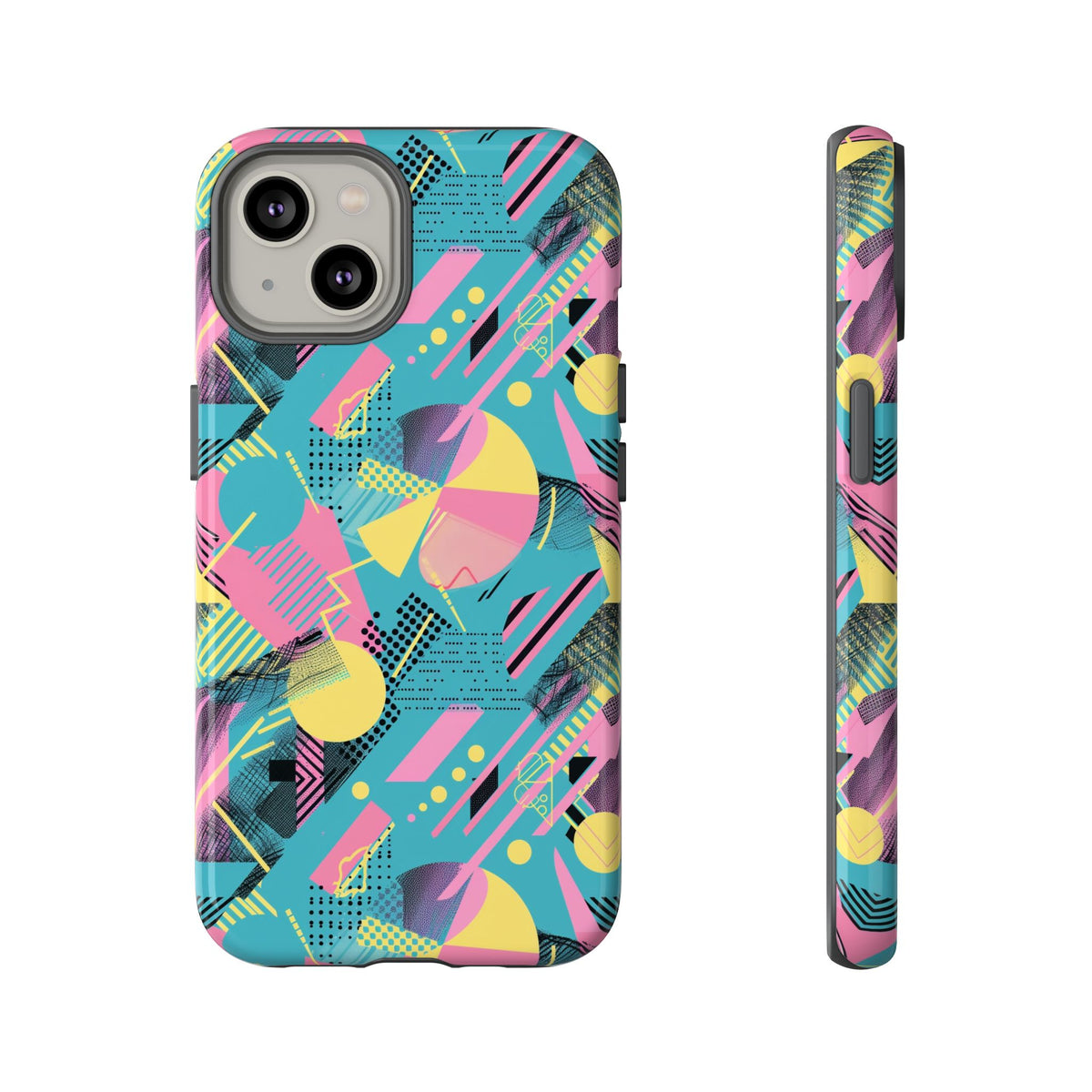 Retro 80s Seamless Phone Case – Vintage Style Meets Modern Protection 083