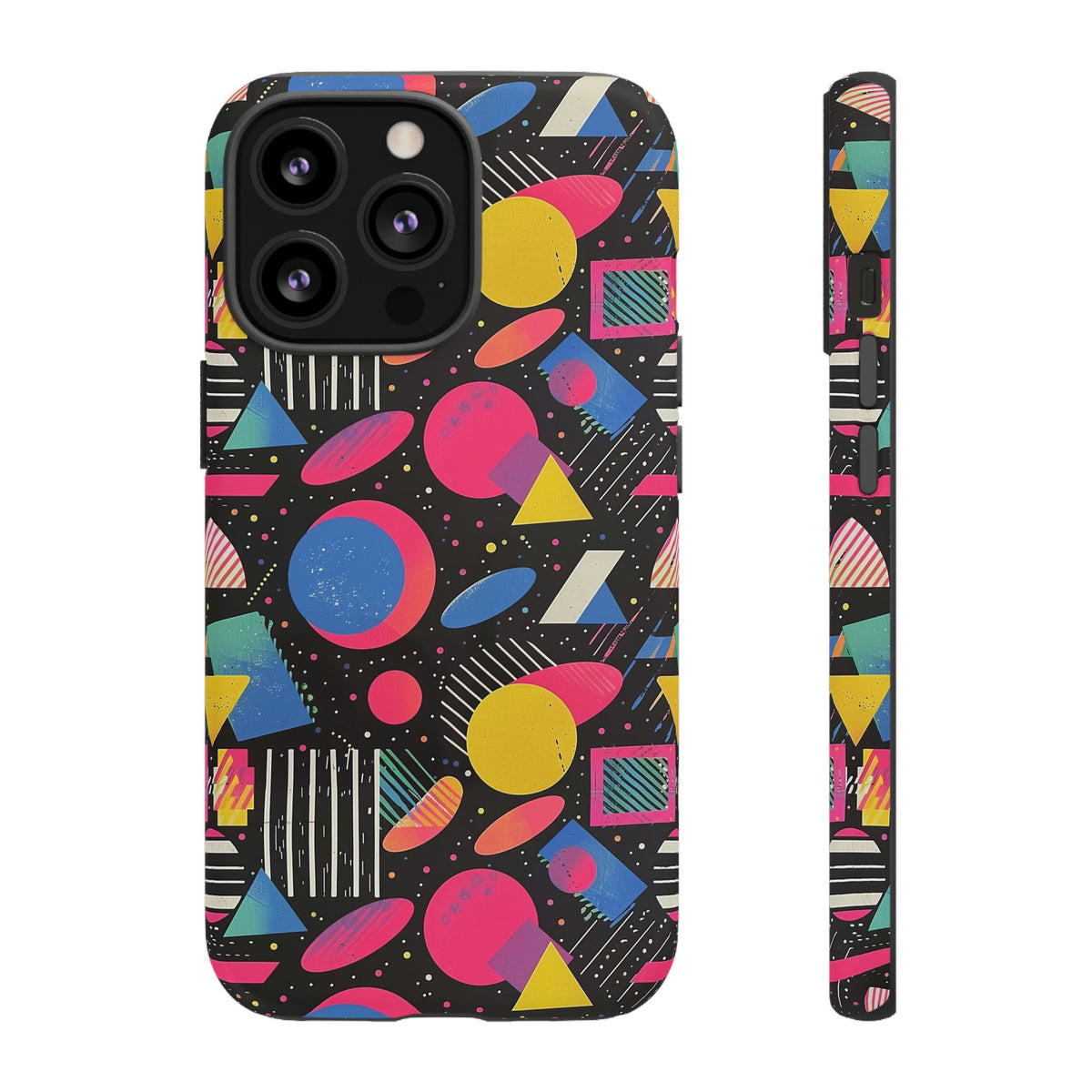 Retro 80s Seamless Phone Case – Vintage Style Meets Modern Protection 155