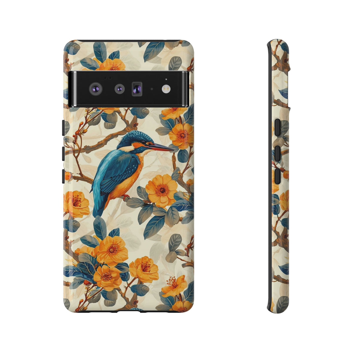 Birds Seamless Pattern Phone Case – Elegant and Timeless Avian Design