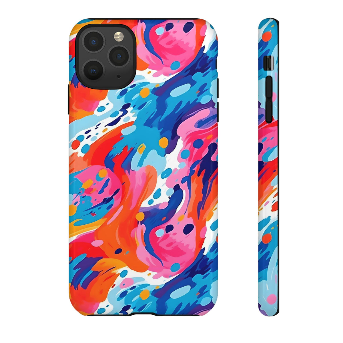 Abstract Painting Design Phone Case – Modern Art-Inspired Phone Cover 4