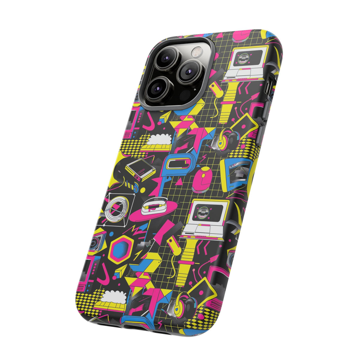 Retro 80s Seamless Phone Case – Vintage Style Meets Modern Protection 149