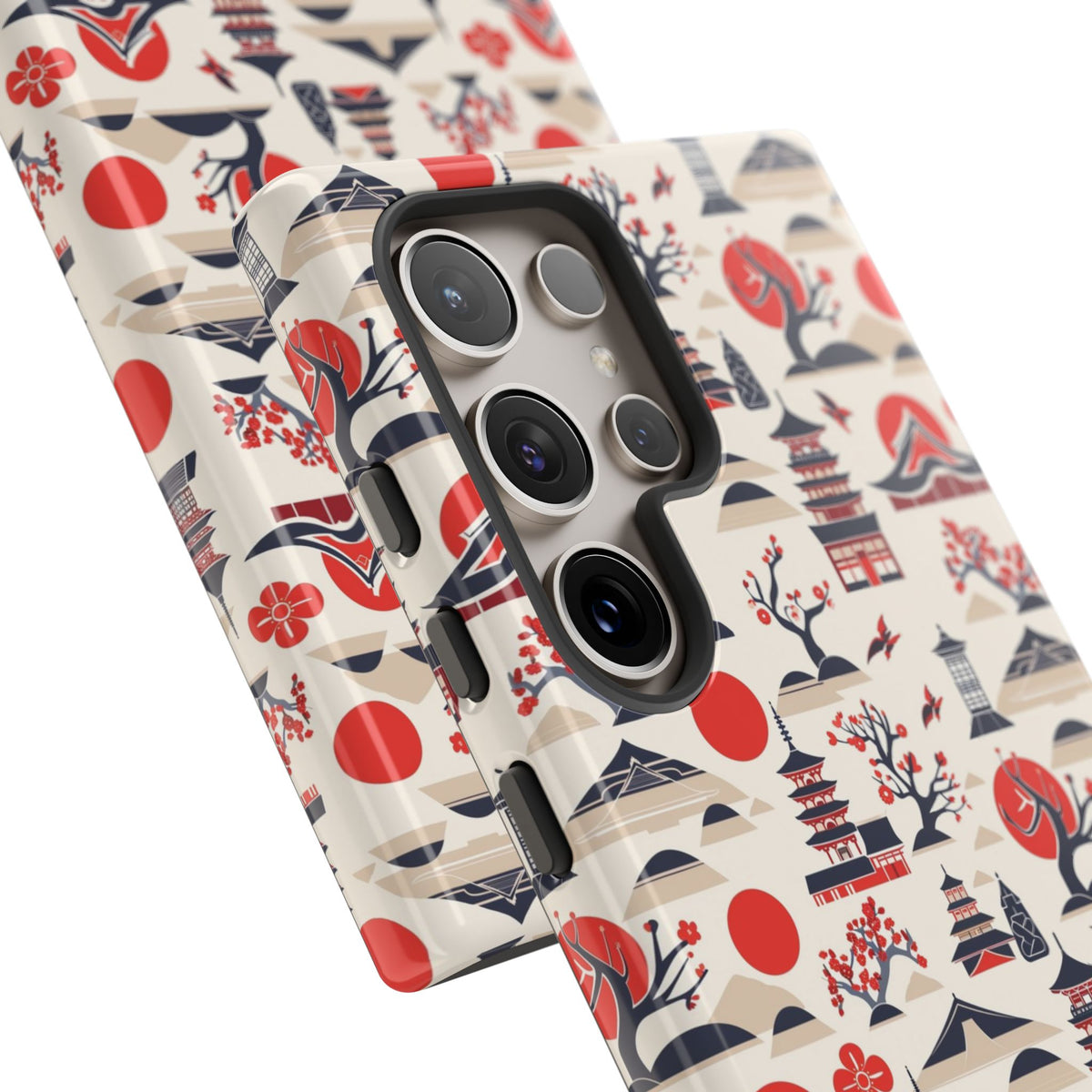 Japanese Pattern Phone Case – Elegant & Timeless Design for Your Phone 013