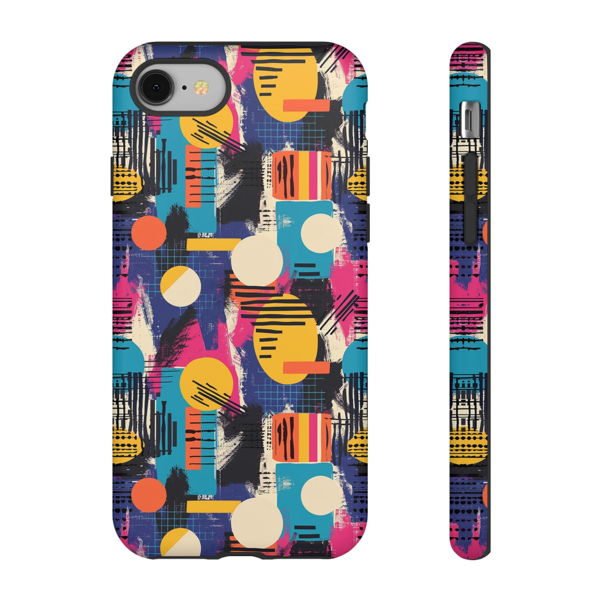 Retro 80s Seamless Phone Case – Vintage Style Meets Modern Protection 153