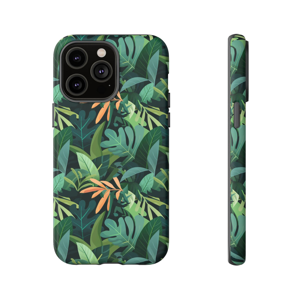 Jungle Pattern Phone Case – Exotic & Lush Design for Your Phone 341