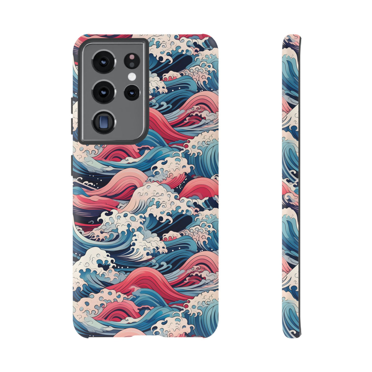 Japanese Waves Phone Case – Embrace Timeless Elegance with Classic Design 3