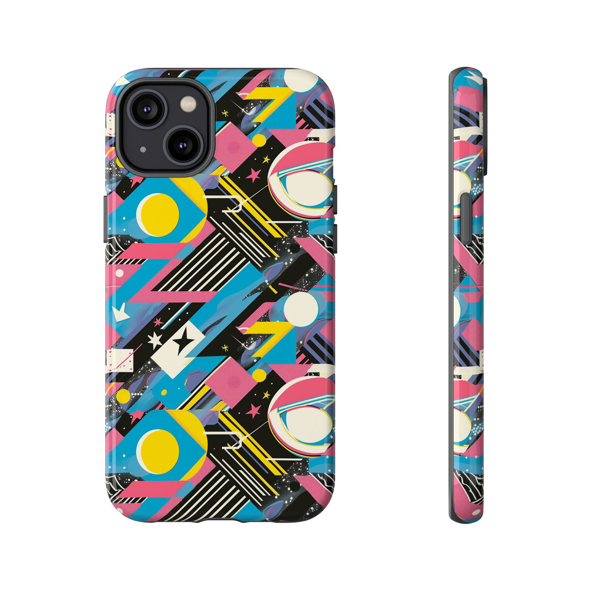 Retro 80s Seamless Phone Case – Vintage Style Meets Modern Protection 162