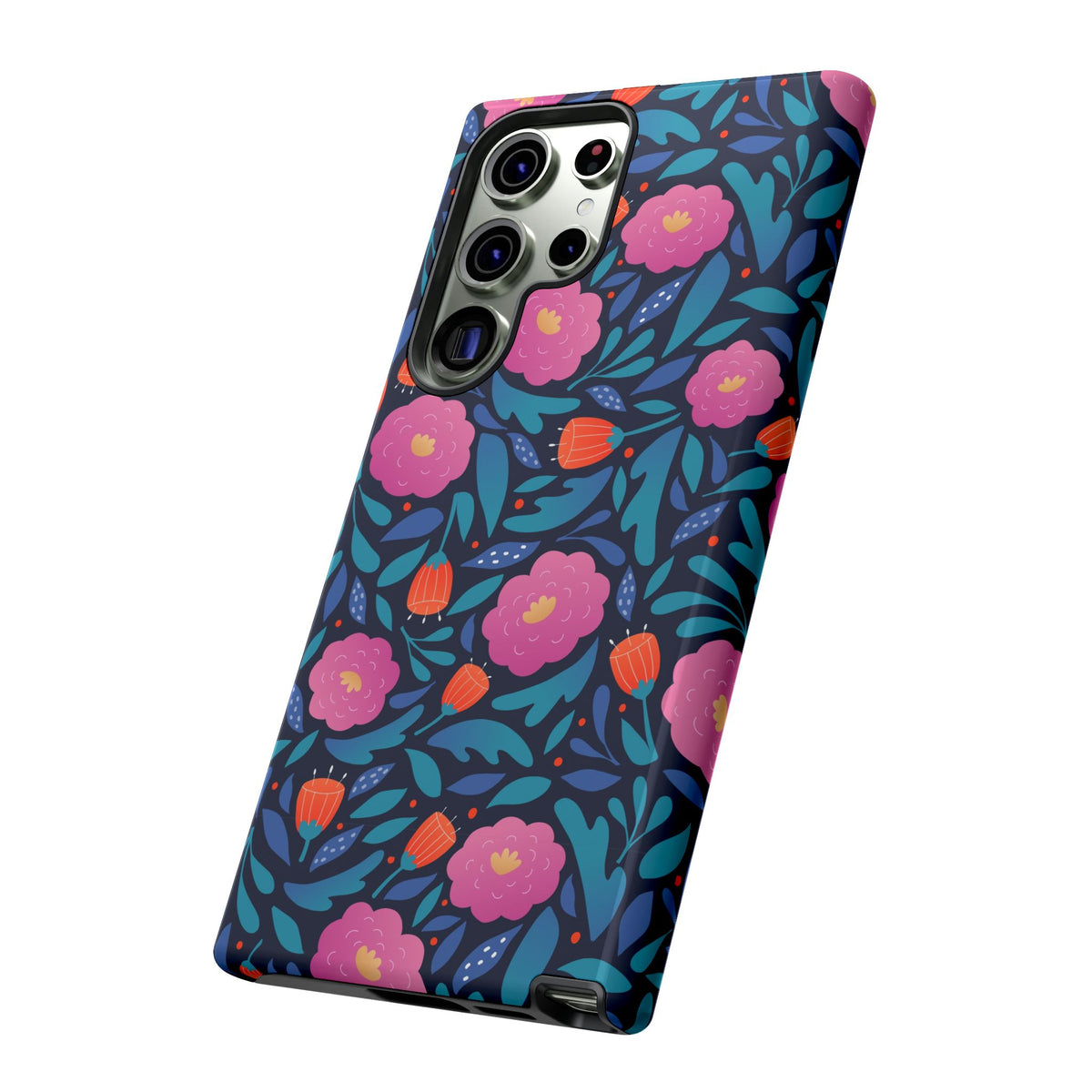 Colorful Little Flower Design Phone Case – Bright and Cheerful Floral Phone Cover 2