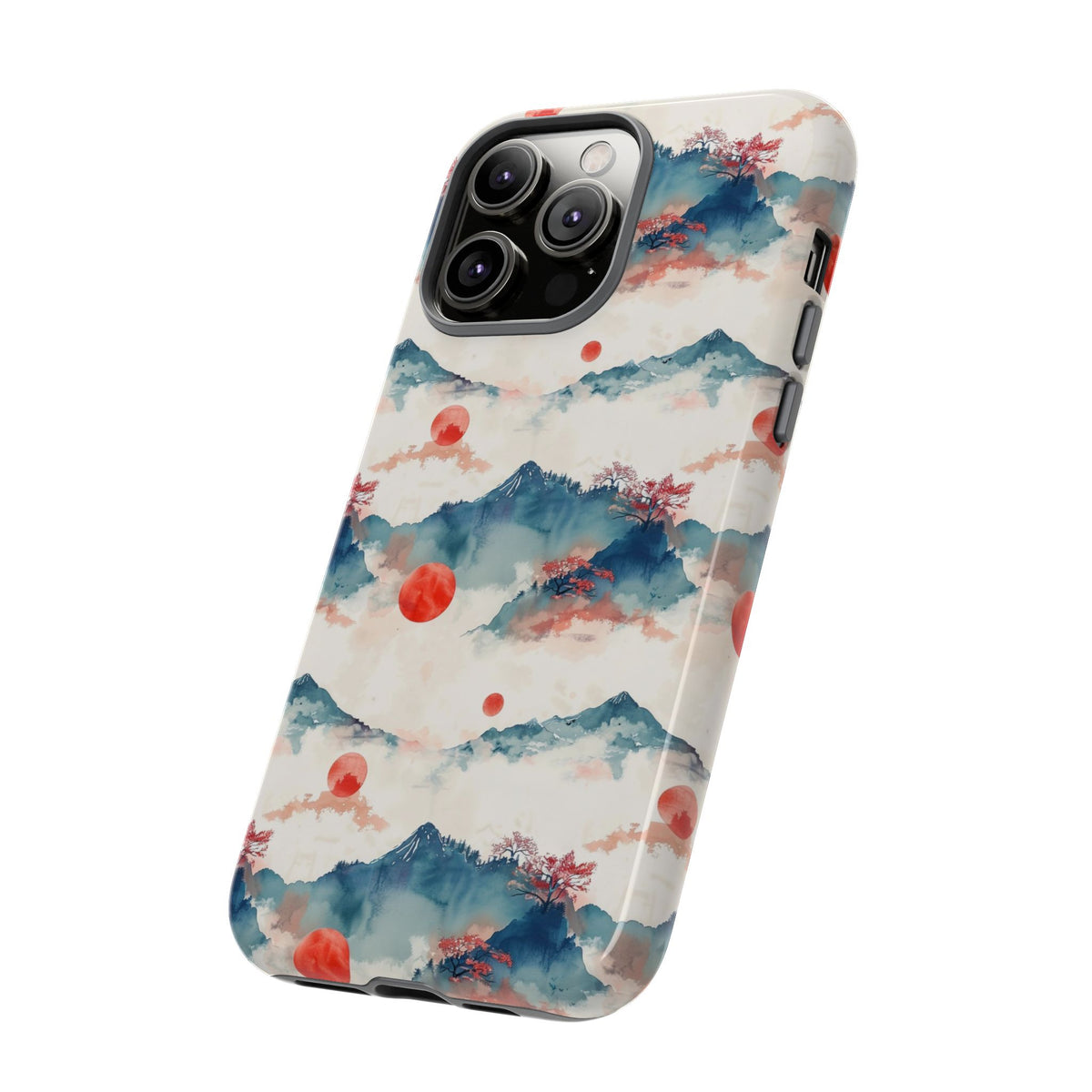 Japanese Pattern Phone Case – Elegant & Timeless Design for Your Phone 477