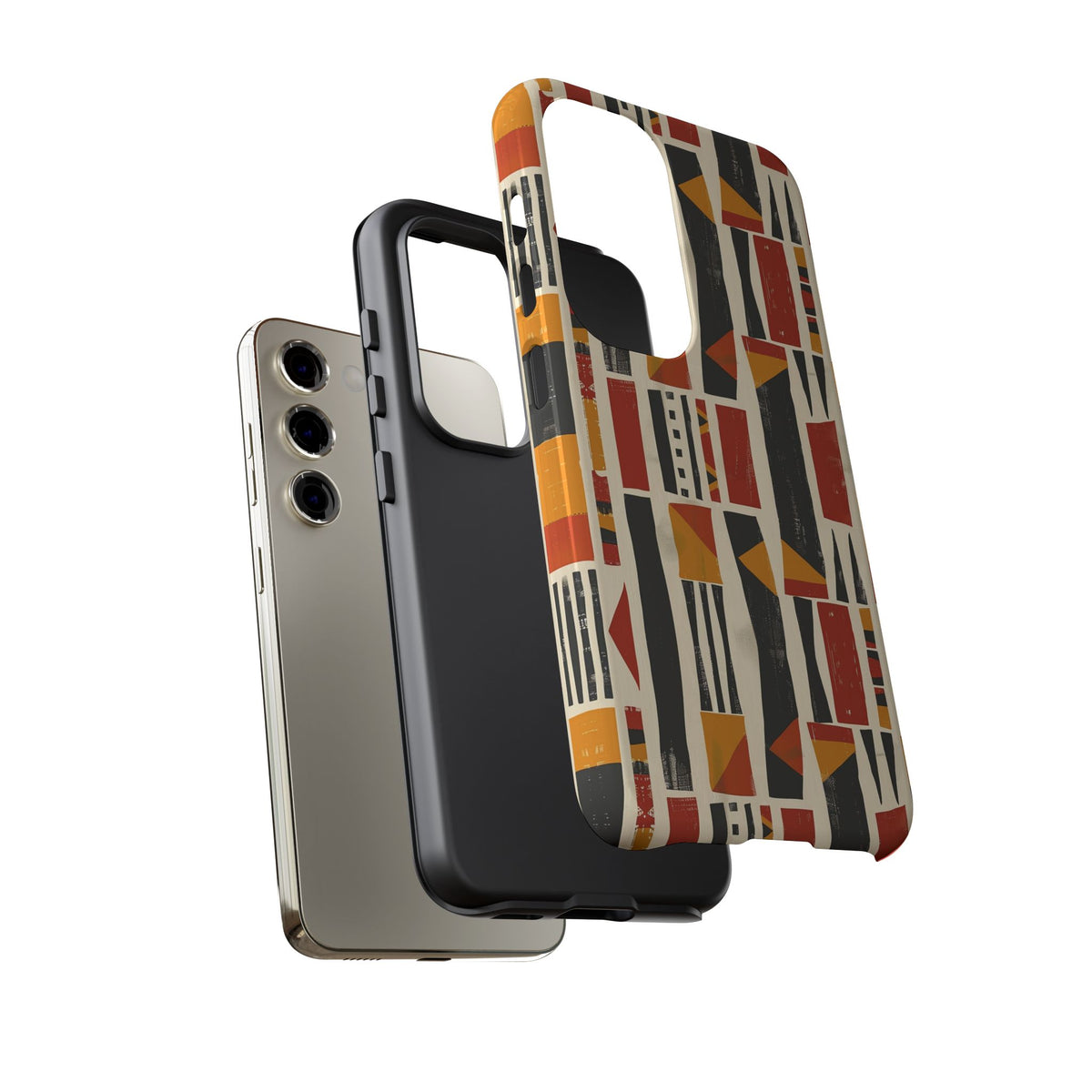 Stylish African Pattern Phone Case – Unique and Vibrant Protection 161