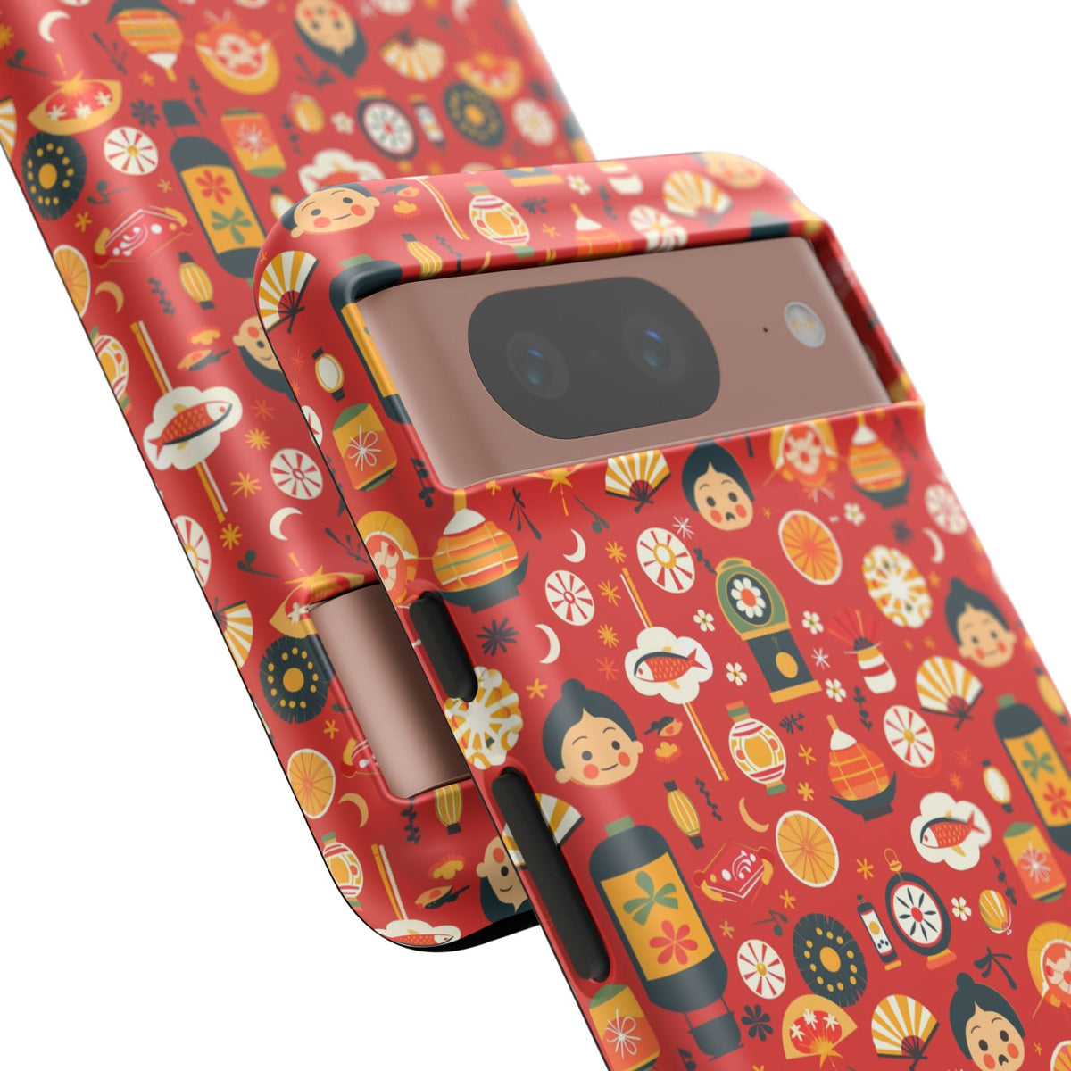 Japanese Pattern Phone Case – Elegant & Timeless Design for Your Phone 087