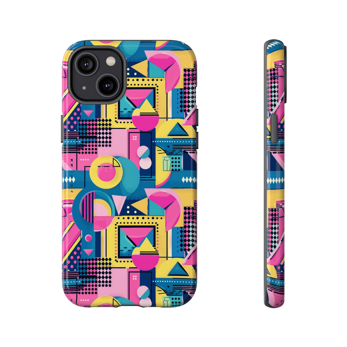 Retro 80s Seamless Phone Case – Vintage Style Meets Modern Protection 090