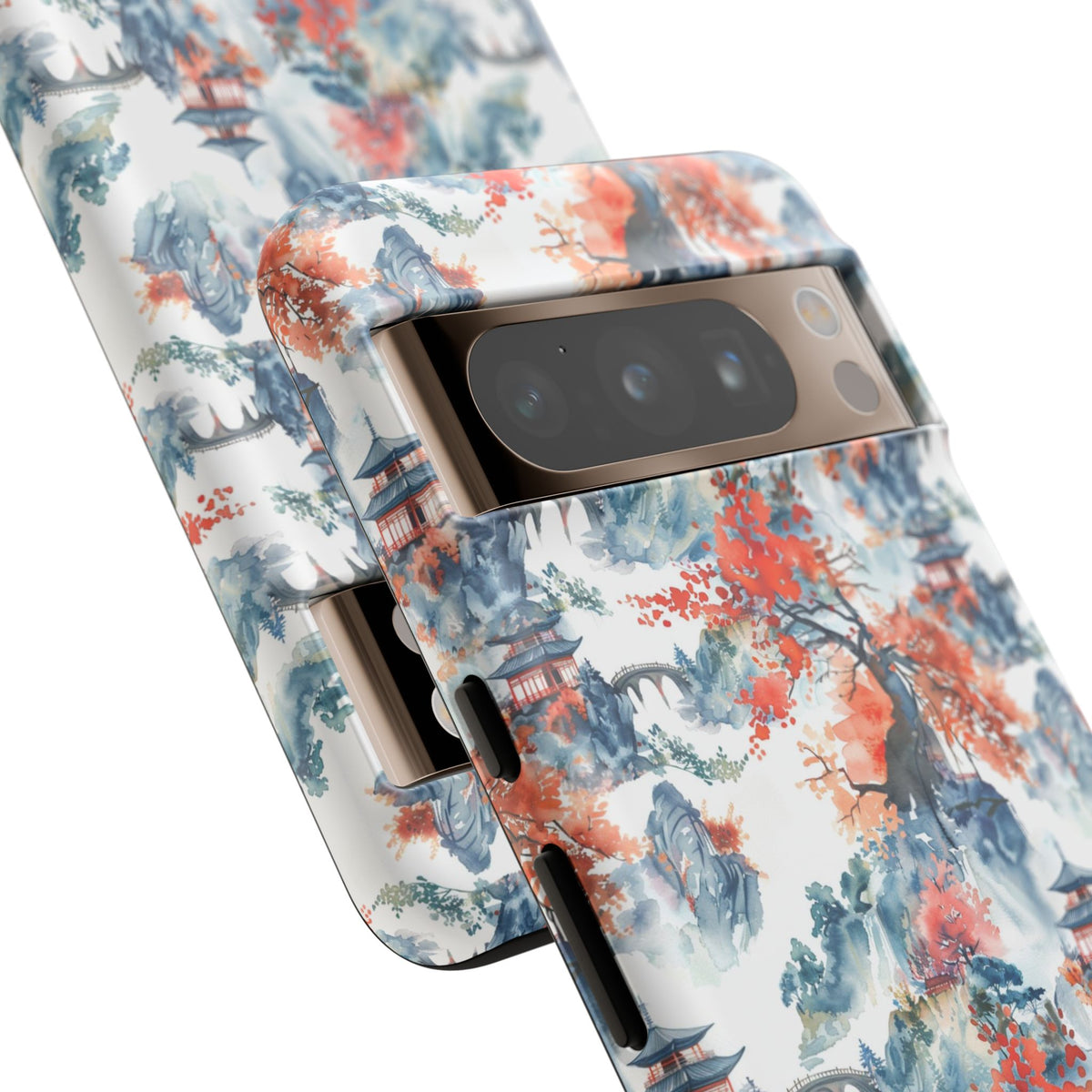Japanese Pattern Phone Case – Elegant & Timeless Design for Your Phone 043