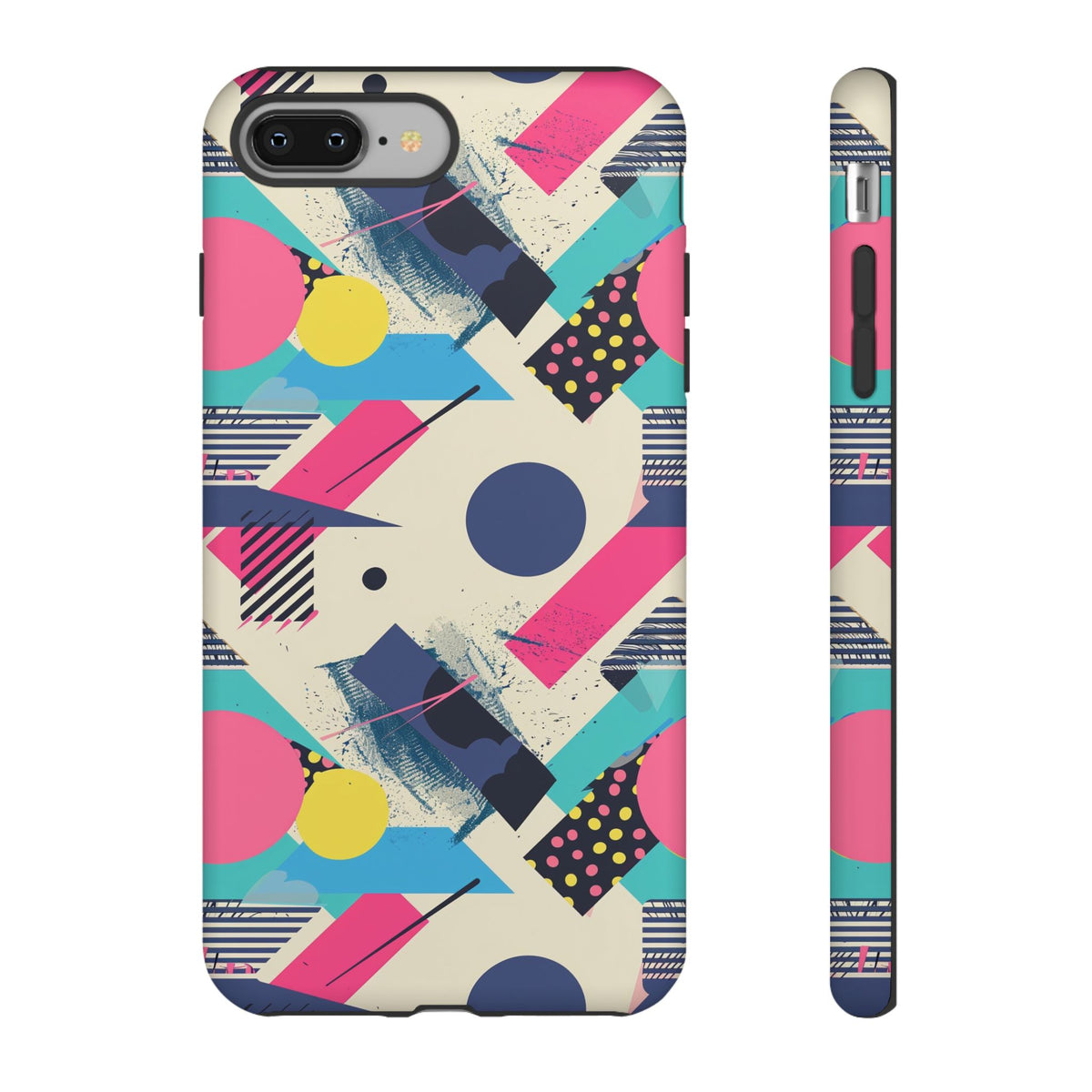 Retro 80s Seamless Phone Case – Vintage Style Meets Modern Protection 089