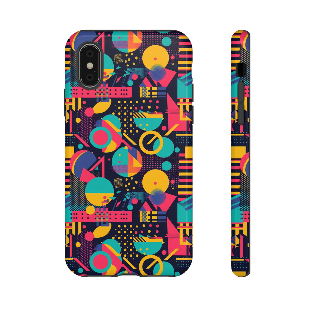 Retro 80s Seamless Phone Case – Vintage Style Meets Modern Protection 165